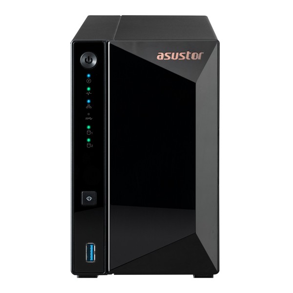 ASUSTOR NAS DRIVESTOR 2 PRO Gen2 AS3302T v2 2-BAY  Quad-Core  2GB DDR4  2.5GbE Port